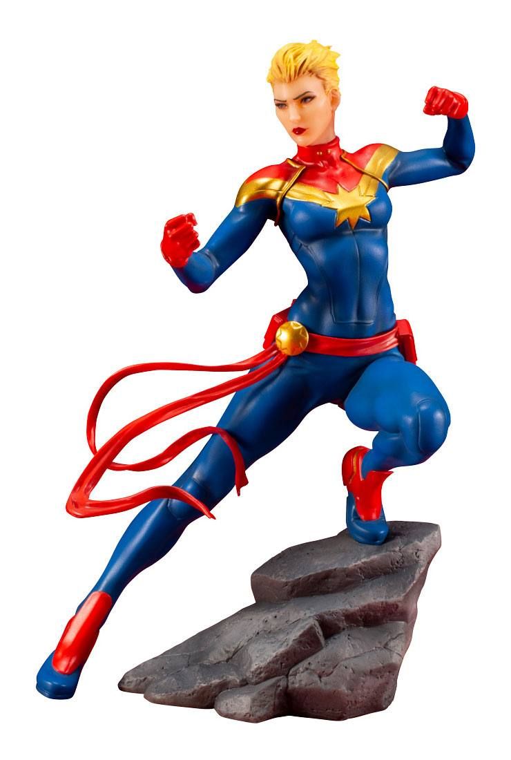 Marvel Universe Avengers Series ARTFX+ PVC Statue 1/10 Captain Marvel 17 cm Kotobukiya