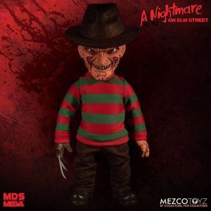 Nightmare On Elm Street Mega Scale Talking Action Figure Freddy Krueger 38 cm Mezco Toys