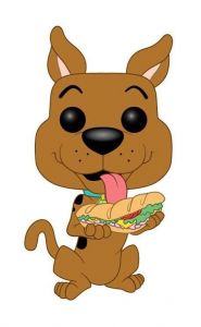 Scooby Doo POP! Animation Vinyl Figure Scooby Doo w/ Sandwich 9 cm