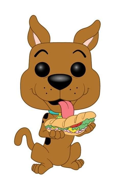 Scooby Doo POP! Animation Vinyl Figure Scooby Doo w/ Sandwich 9 cm Funko