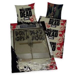 Walking Dead Duvet Set Don't Open Dead Inside 135 x 200 cm / 80 x 80 cm