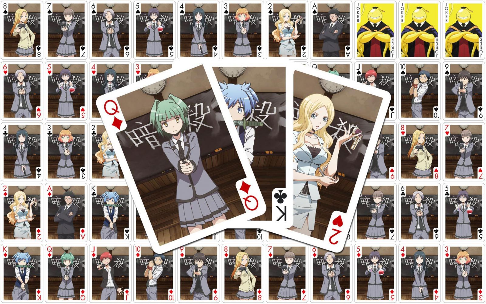 Assassination Classroom Playing Cards Characters Sakami Merchandise