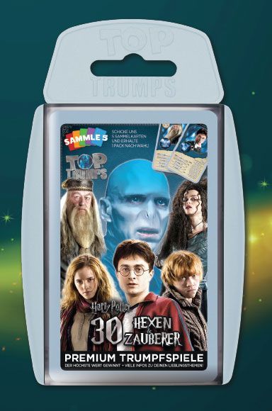 Harry Potter Card Game Top Trumps Die größten Hexen und Zauberer *German Version* Winning Moves