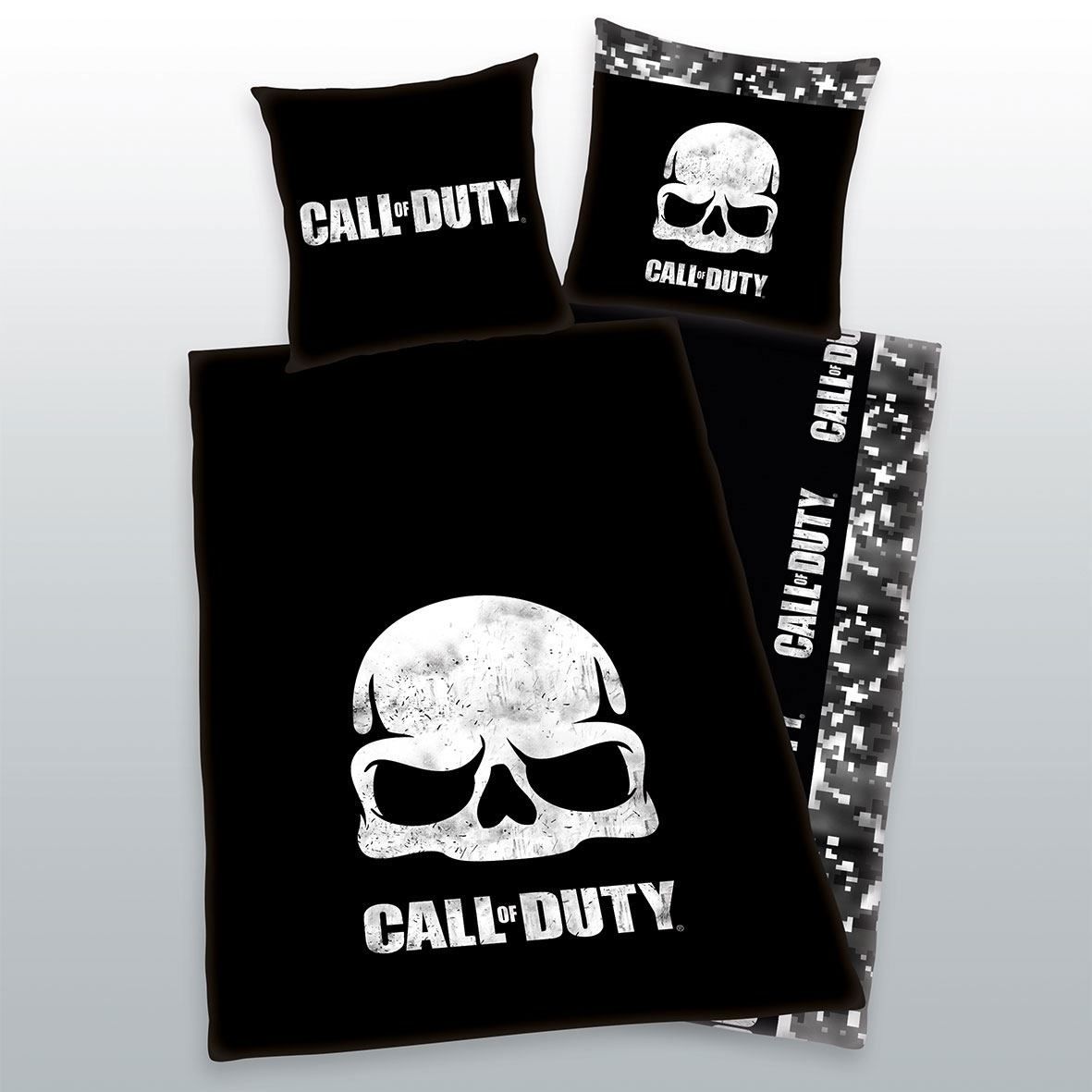 Call of Duty Duvet Set Skull 135 x 200 cm / 80 x 80 cm Herding