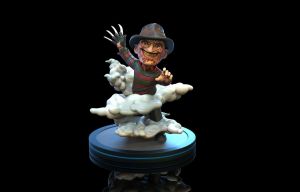 Nightmare on Elm Street Q-Fig Figure Freddy Krueger 10 cm