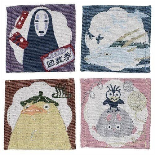 Spirited Away Coaster 4-Pack Characters Marushin