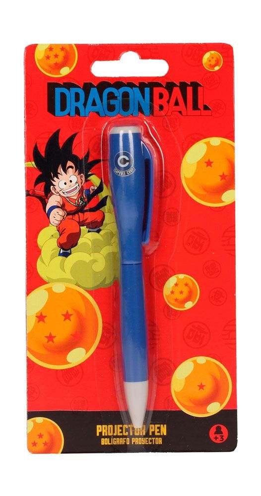 Dragon Ball Pen with Light Projector Capsule Corp SD Toys