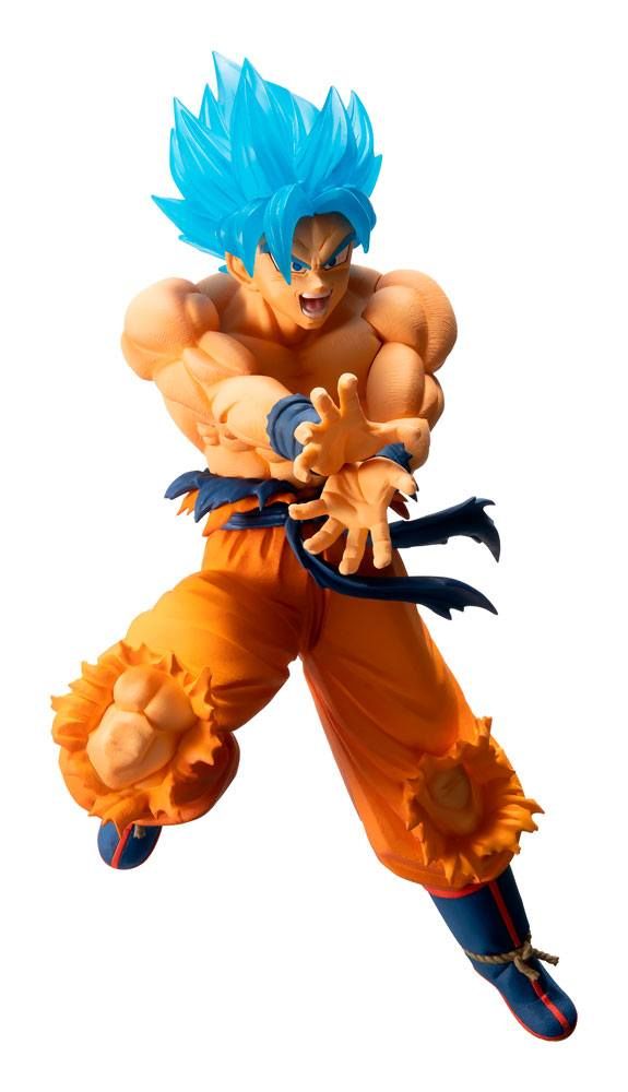 Dragon Ball Ichibansho PVC Statue Super Saiyan God Super Saiyan Son Goku 16 cm Bandai Ichibansho