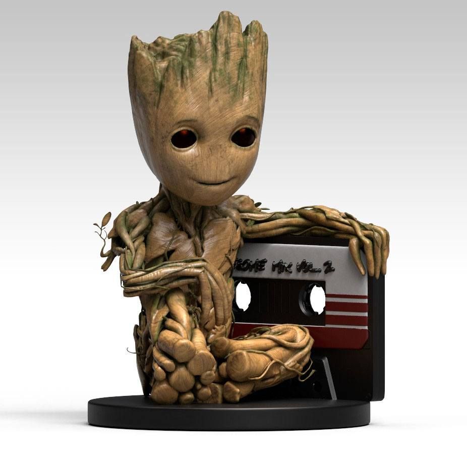 Guardians of the Galaxy 2 Coin Bank Baby Groot 17 cm Semic