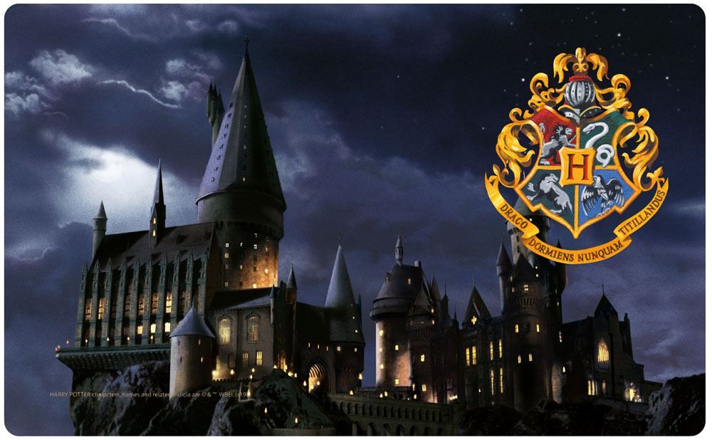 Harry Potter Cutting Board Hogwarts United Labels