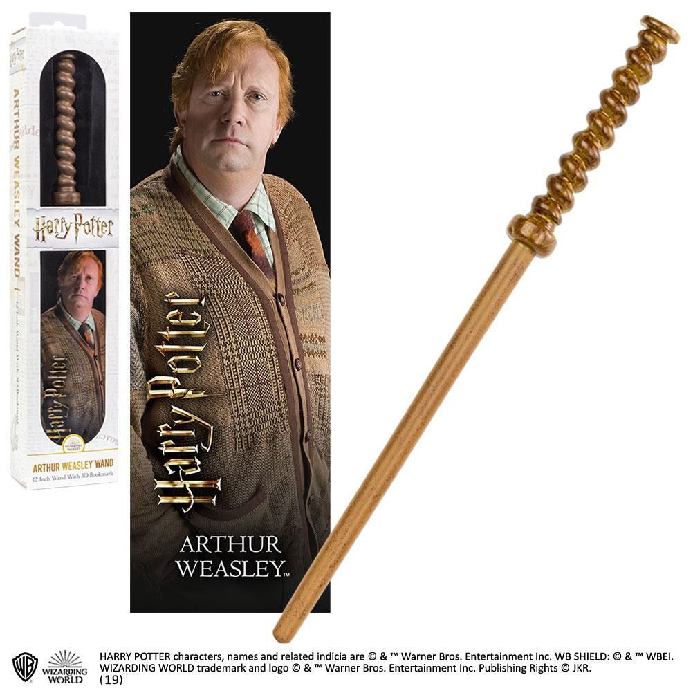 Harry Potter PVC Wand Replica Arthur Weasley 30 cm Noble Collection