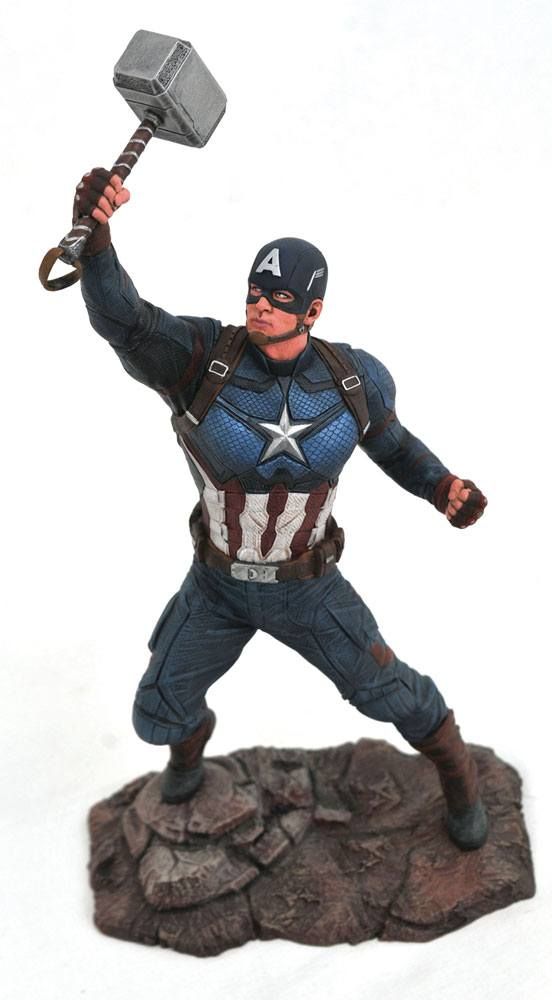 Avengers Endgame Marvel Gallery PVC Statue Captain America 23 cm Diamond Select