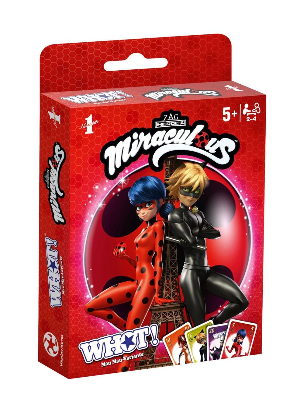 Miraculous: Tales of Ladybug & Cat Noir Card Game WHOT! *German Version* Winning Moves