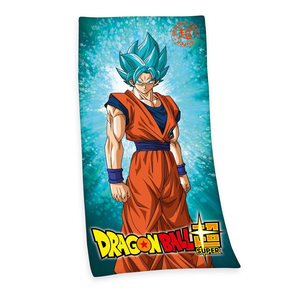 Dragon Ball Super Towel Super Saiyan God Super Saiyan Son Goku 150 x 75 cm Herding