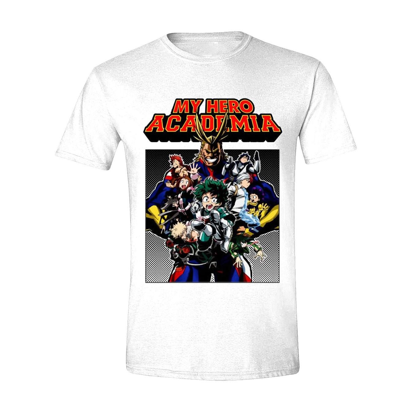 My Hero Academia T-Shirt Poster Shot Size S PCMerch