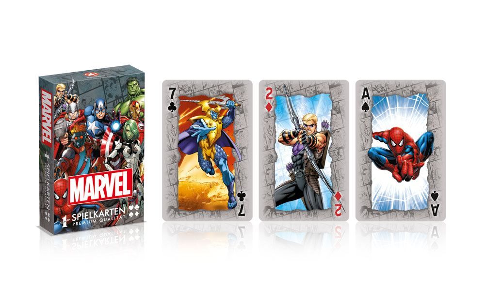 Marvel Universe Number 1 Playing Cards Winning Moves
