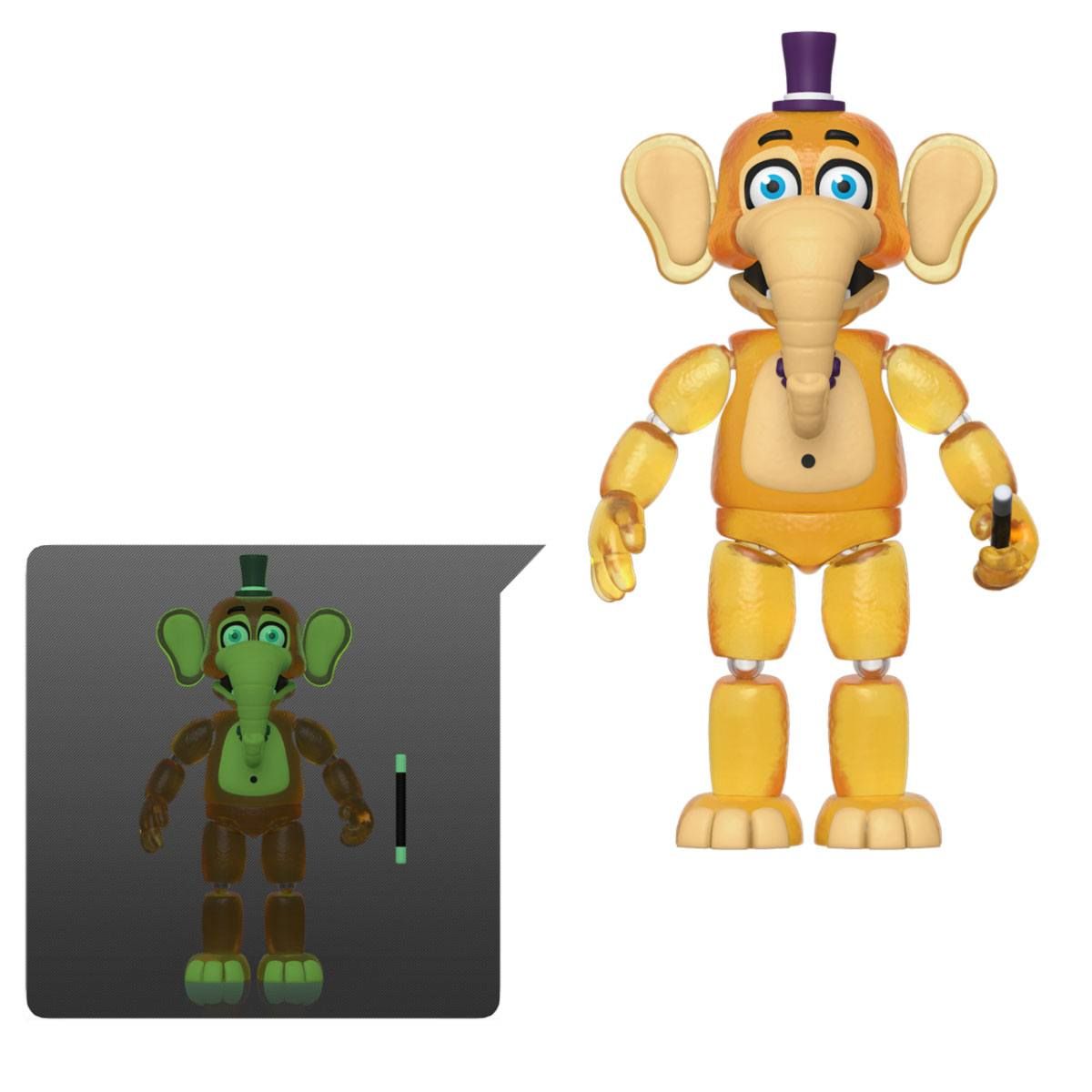Five Nights at Freddy's Pizza Simulator Action Figure Orville Elephant (Translucent) 13 cm Funko