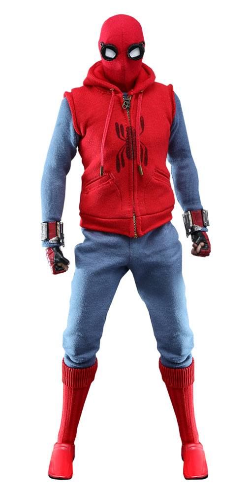 Spider-Man: Far From Home Movie Masterpiece Action Figure 1/6 Spider-Man (Homemade Suit) 29 cm Hot Toys