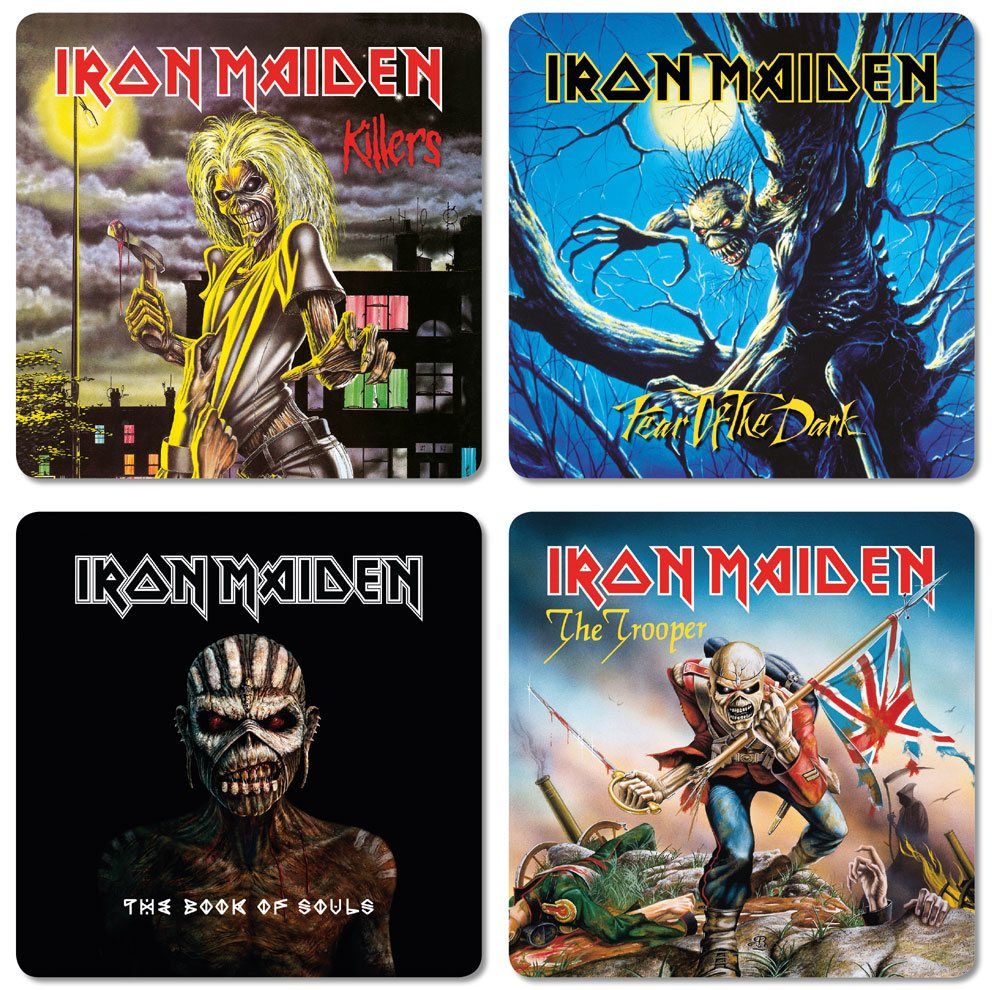 Iron Maiden Coaster Pack (4) KKL