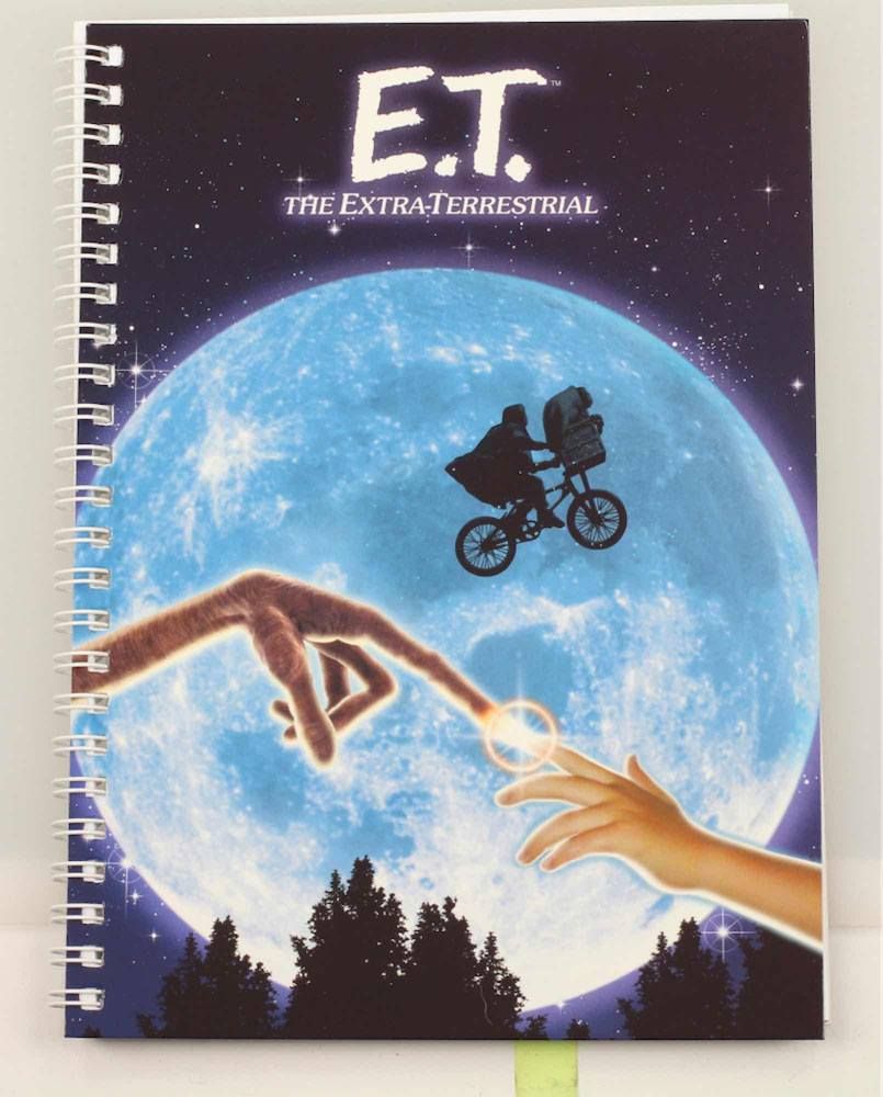 E.T. the Extra-Terrestrial Notebook Movie Poster SD Toys