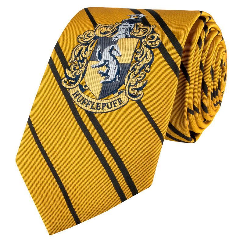 Harry Potter Woven Necktie Hufflepuff New Edition Cinereplicas
