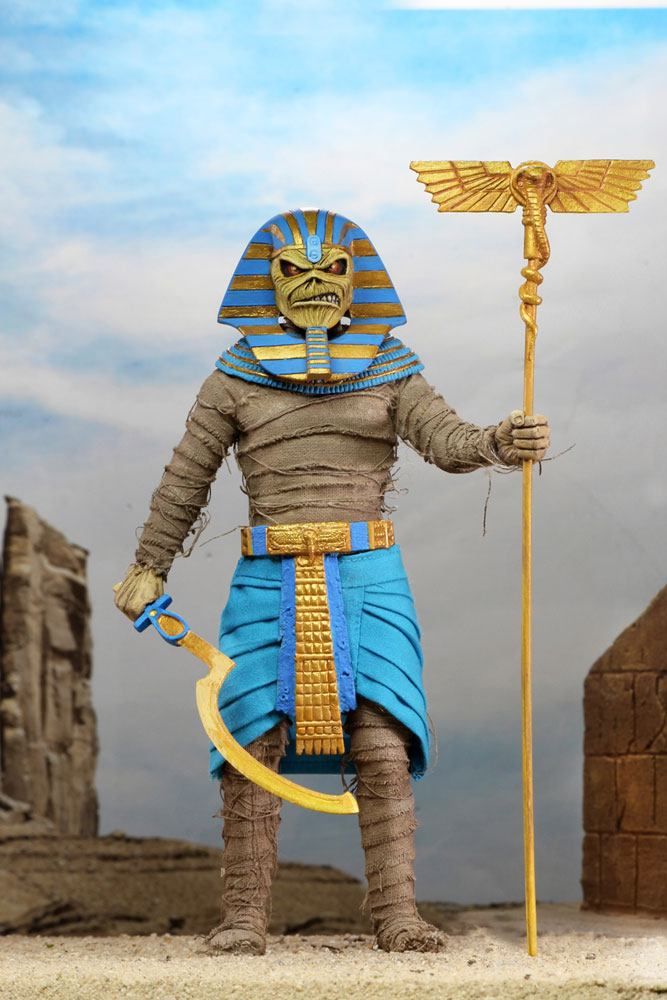 Iron Maiden Retro Action Figure Pharaoh Eddie 20 cm NECA