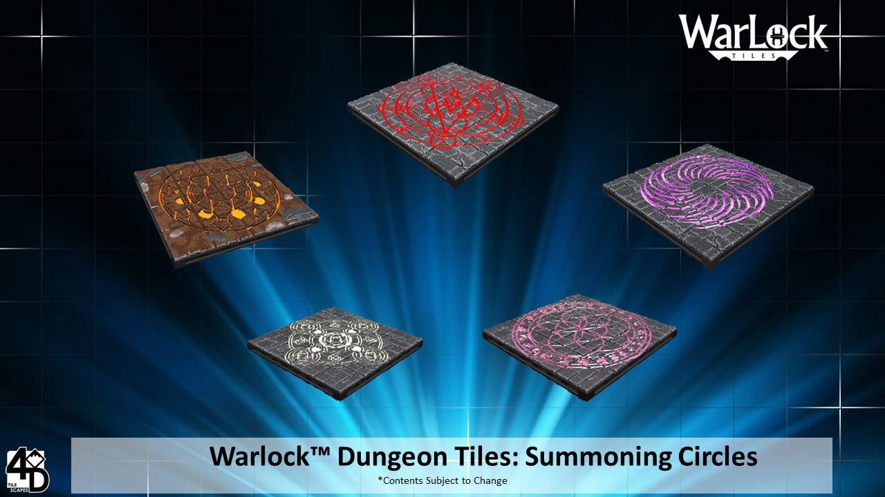WarLock™ Tiles: Summoning Circles Wizkids
