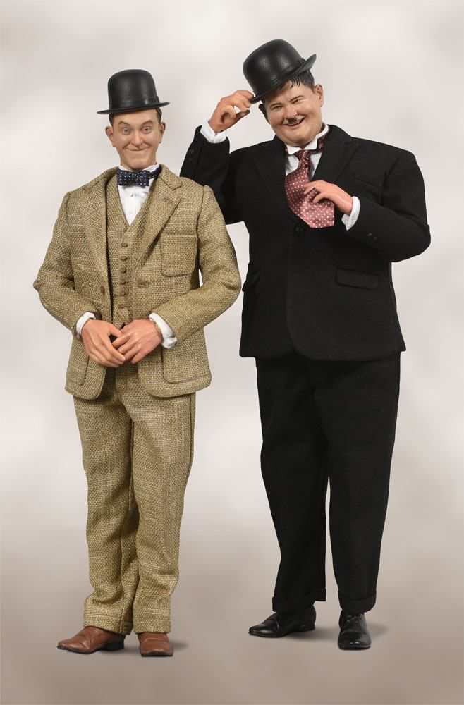Laurel & Hardy Action Figure 2-Pack 1/6 Classic Suits Limited Edition 30-33 cm BIG Chief Studios