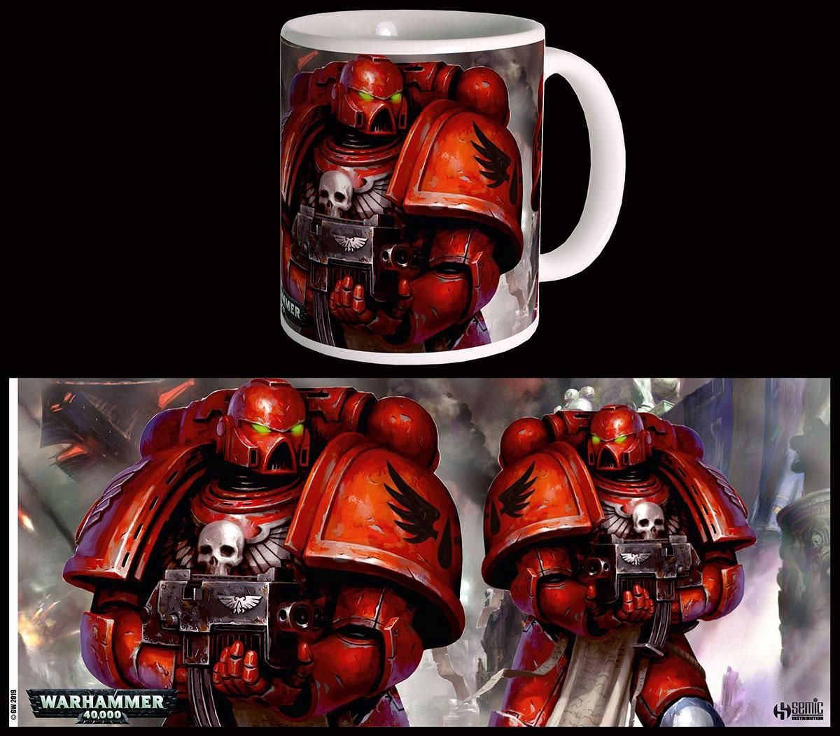 Warhammer 40K Mug Blood Angels Space Marines Semic
