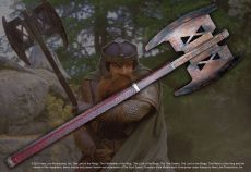 Lord of the Rings Replica 1/1 The Gimli Axe Noble Collection