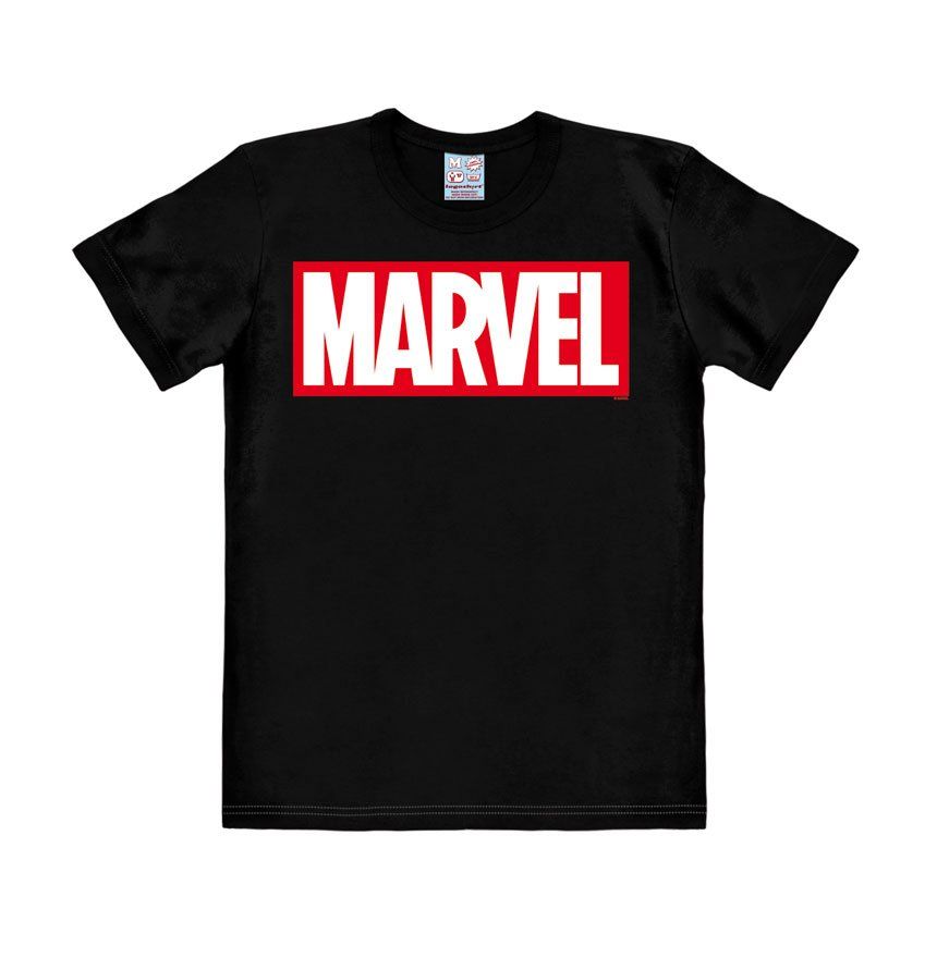 Marvel Easy Fit T-Shirt Box Logo Size L Logoshirt