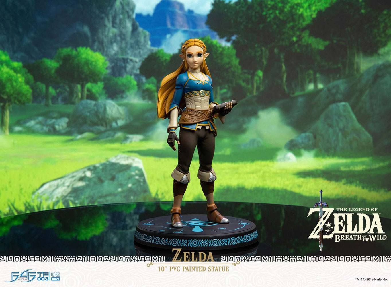 The Legend of Zelda Breath of the Wild PVC Statue Zelda 25 cm First 4 Figures