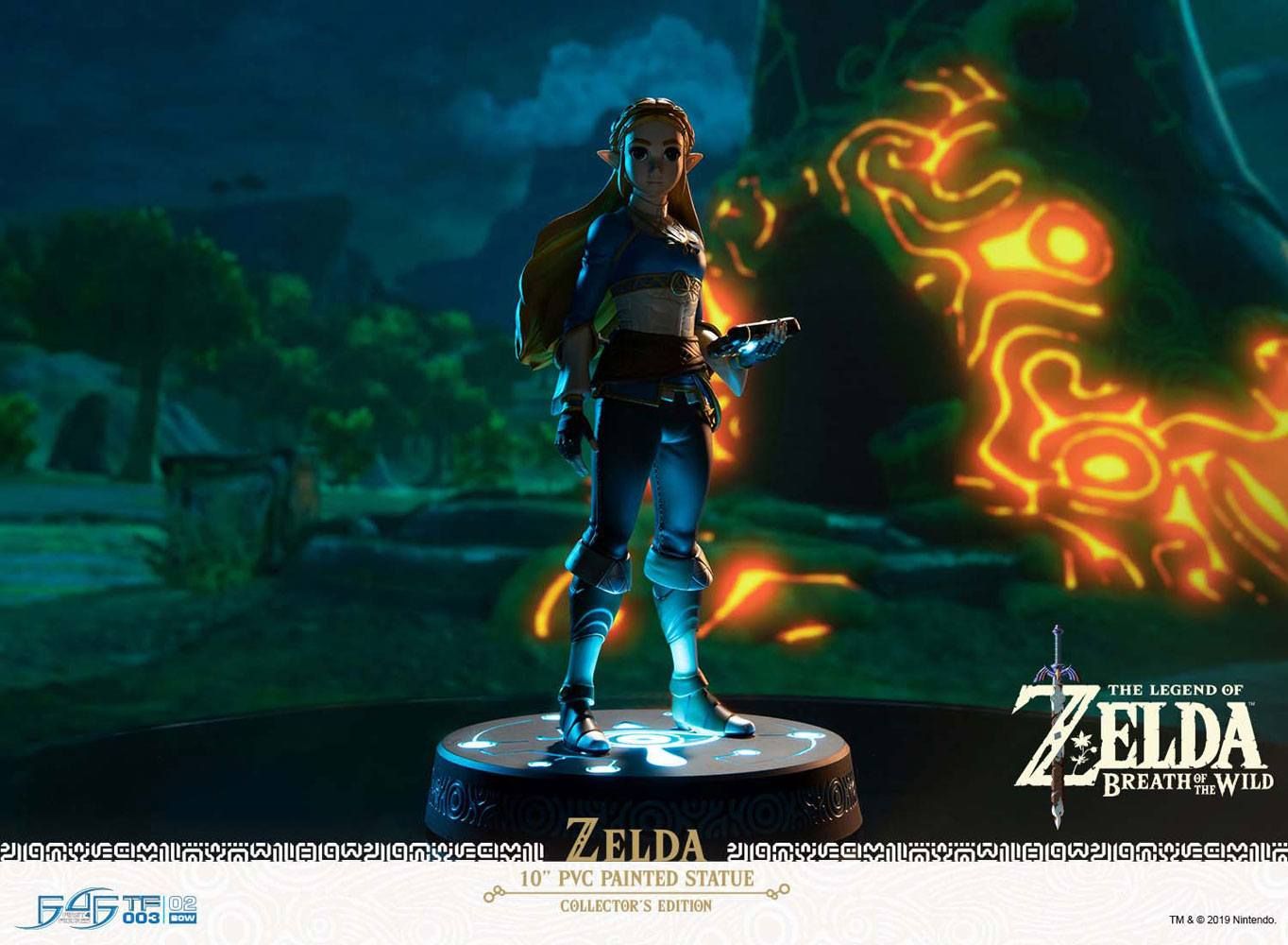 The Legend of Zelda Breath of the Wild PVC Statue Zelda Collector's Edition 25 cm First 4 Figures