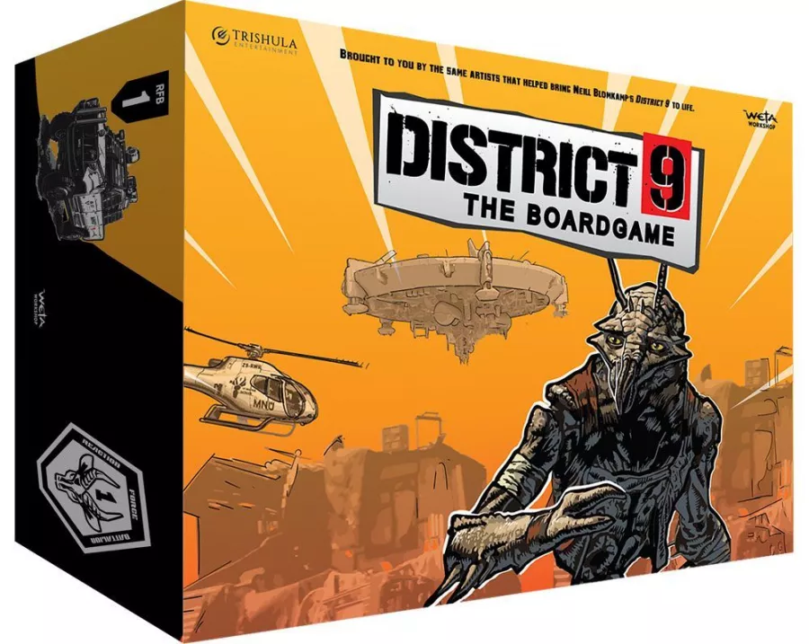 District 9 The Board Game *English Version* Weta Workshop