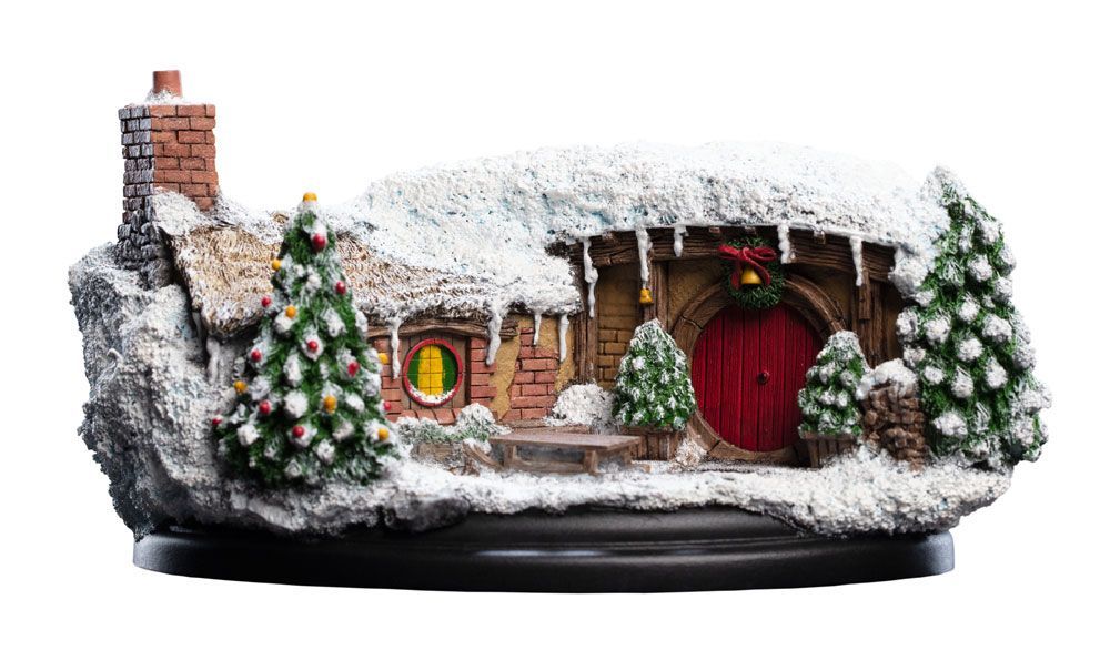 The Hobbit An Unexpected Journey Statue 35 Bagshot Row Christmas Edition 7 cm Weta Workshop