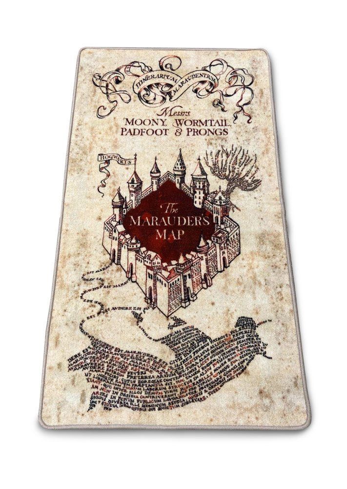 Harry Potter Carpet Marauders Map 76 x 133 cm Groovy