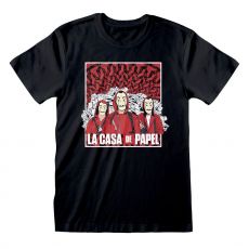 Money Heist T-Shirt Group Shot Size XL