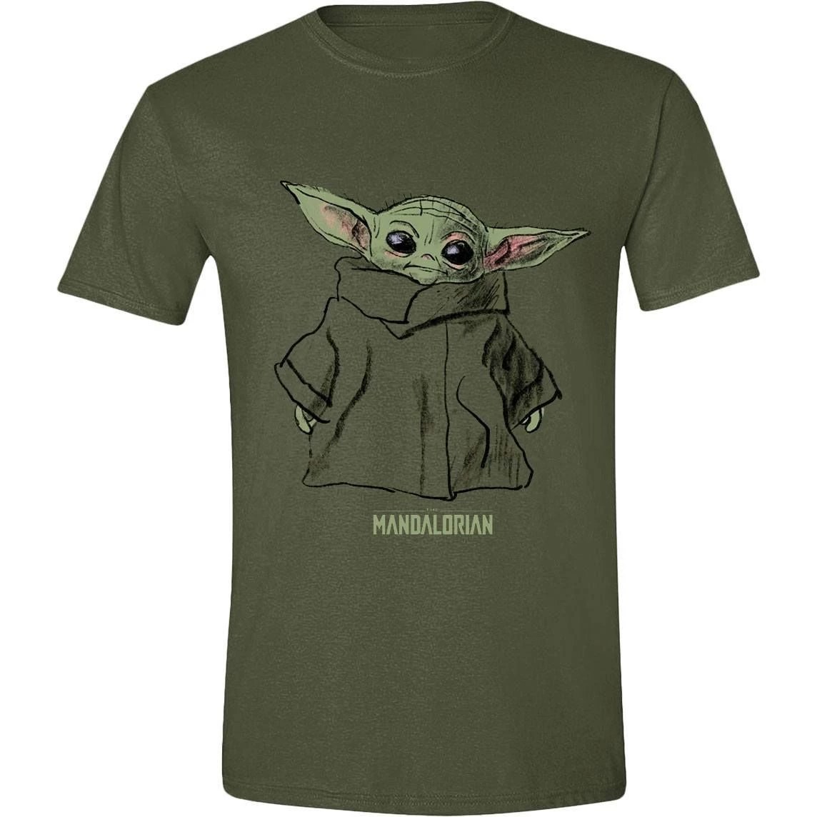 Star Wars The Mandalorian T-Shirt The Child Sketch Size XL PCMerch