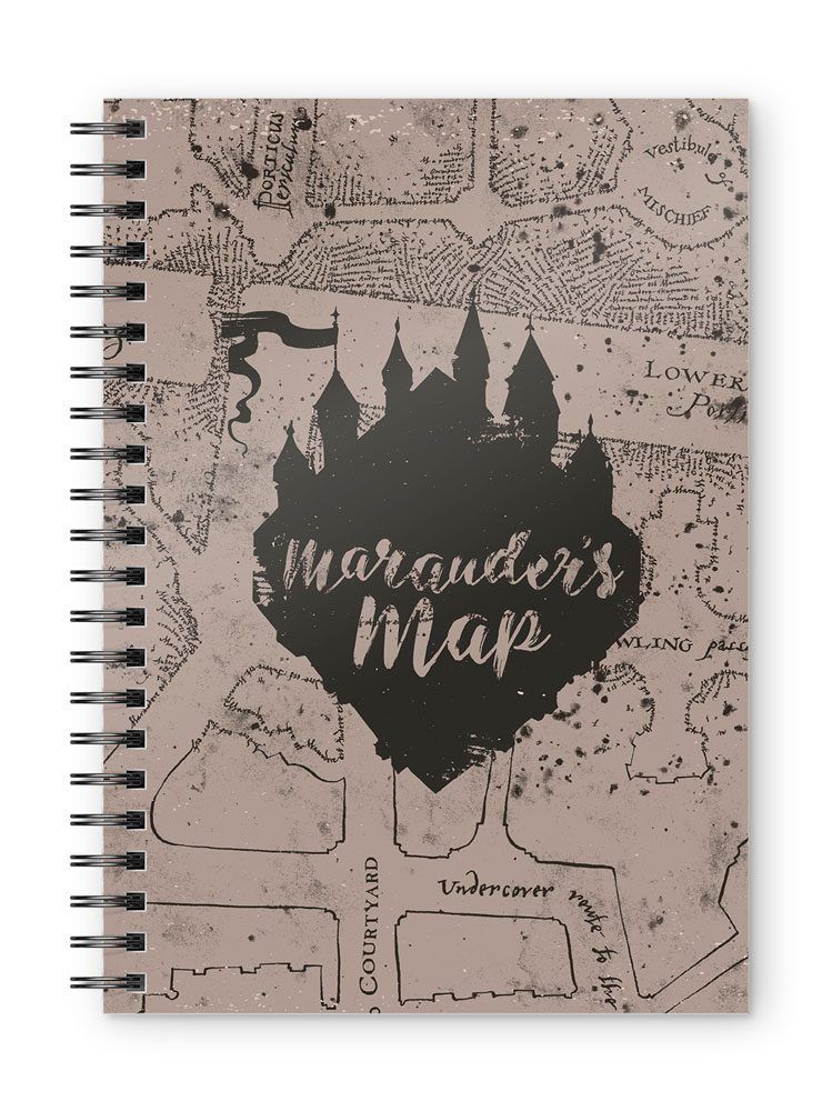 Harry Potter Notebook Marauders Map SD Toys