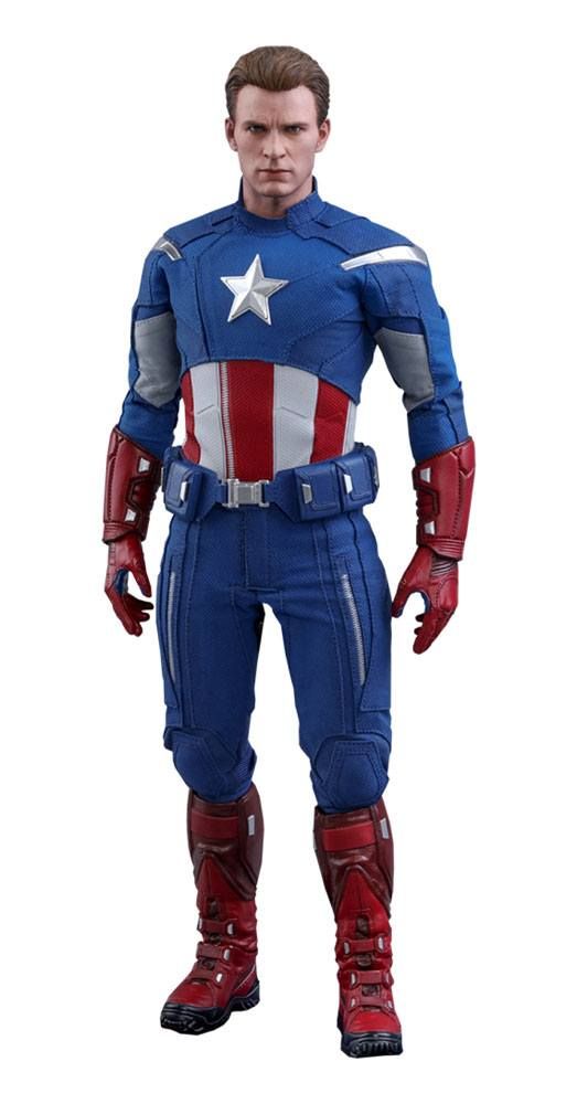 Avengers: Endgame Movie Masterpiece Action Figure 1/6 Captain America (2012 Version) 30 cm Hot Toys