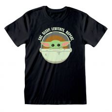 Star Wars The Mandalorian T-Shirt Eat Sleep Levitate Size L