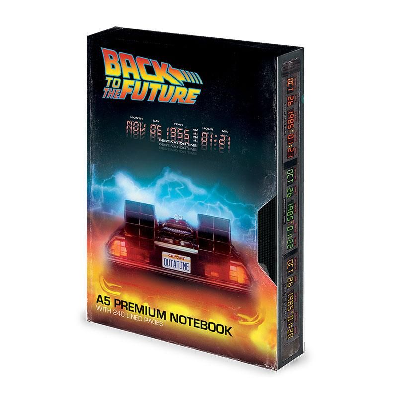 Back to the Future Premium Notebook A5 Great Scott VHS Pyramid International