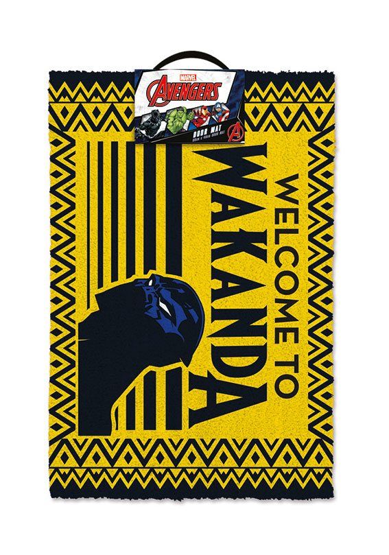 Black Panther Doormat Welcome to Wakanda 40 x 60 cm Pyramid International