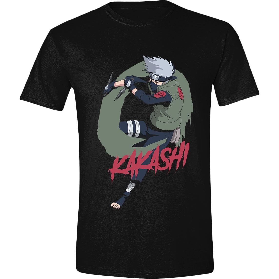 Naruto Shippuden T-Shirt Kakashi Size S PCMerch