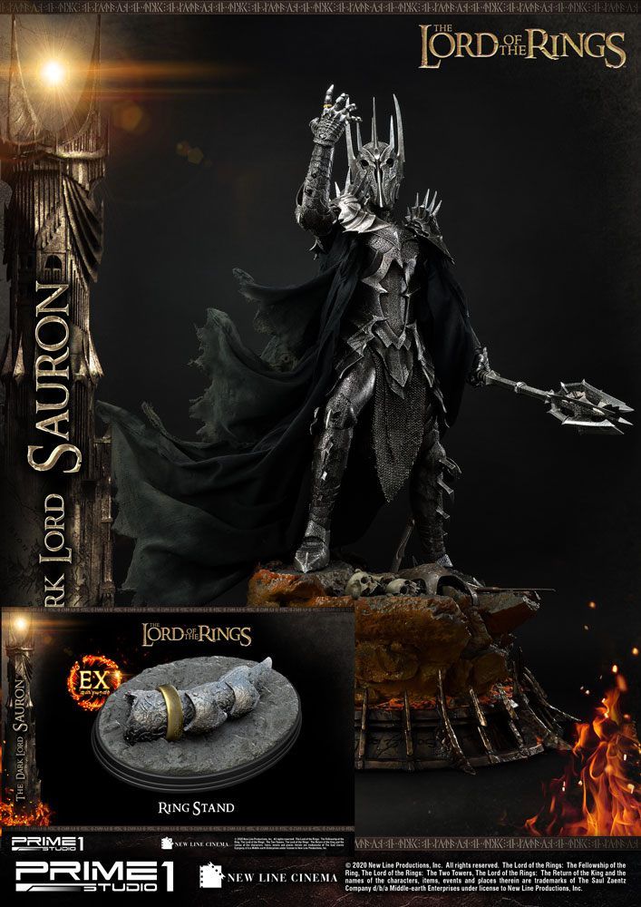 Lord of the Rings Statue 1/4 The Dark Lord Sauron Exclusive Version 109 cm Prime 1 Studio