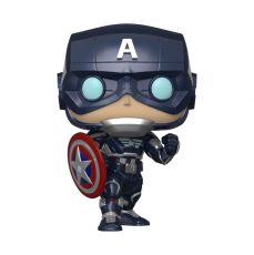 Marvel's Avengers (2020 video game) POP! Marvel Vinyl Figure Captain America 9 cm