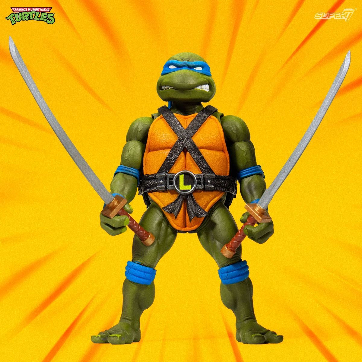 Teenage Mutant Ninja Turtles Ultimates Action Figure Leonardo 18 cm Super7