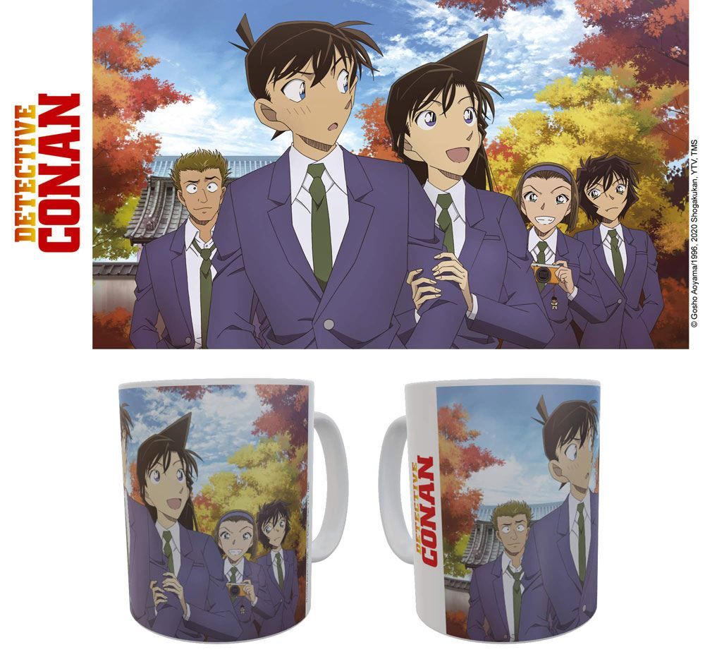 Detective Conan Ceramic Mug Shinichi & Ran Sakami Merchandise