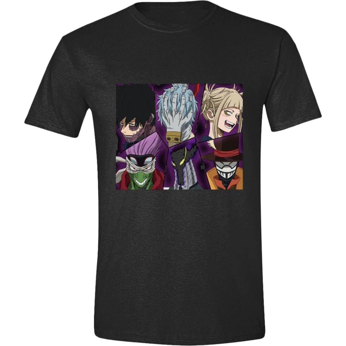 My Hero Academia T-Shirt Group Faces Size S PCMerch
