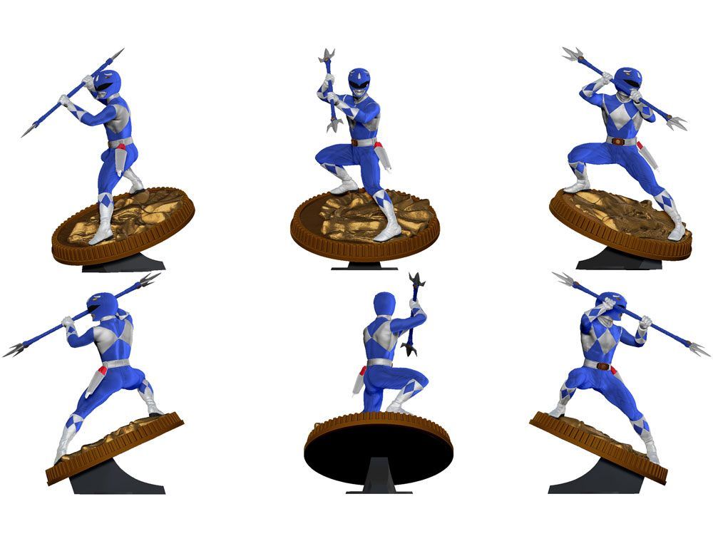 Mighty Morphin Power Rangers PVC Statue Blue Ranger 23 cm PCS